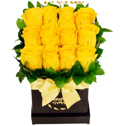 MF01 - Mini Flower Box 12 Rosas
