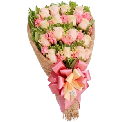 R03 - Ramo Tradicional 16 Rosas en Yutex