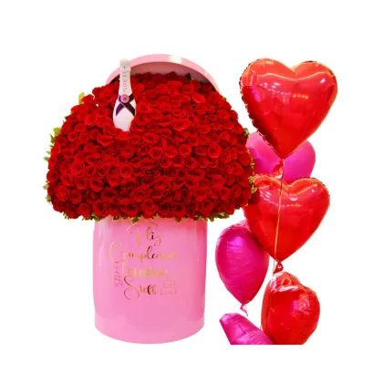 EX07 - Exclusivo Big Flower Box alta
