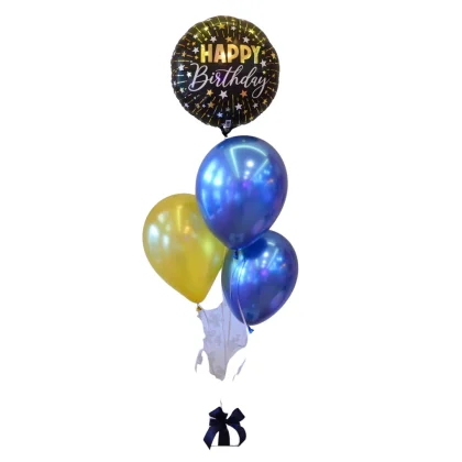 G03 - Set de globos para caballero con helio