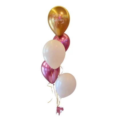G04 - Set de globos para dama con helio