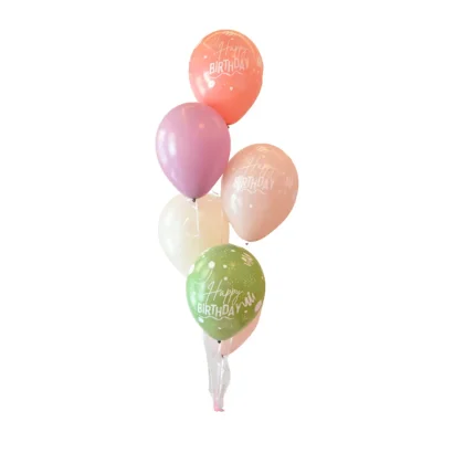 G06 - Set de globos para dama con helio
