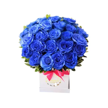 MF06 - Mini flower Box de 30 rosas