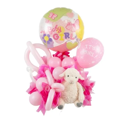 N08 - Arreglo de globos para nacimiento