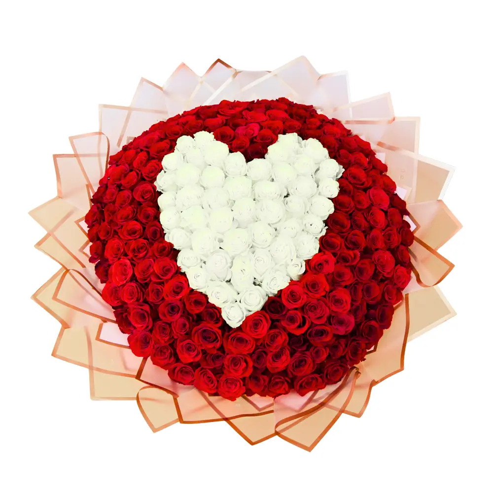 R13 - Ramo elaborado con 200 rosas
